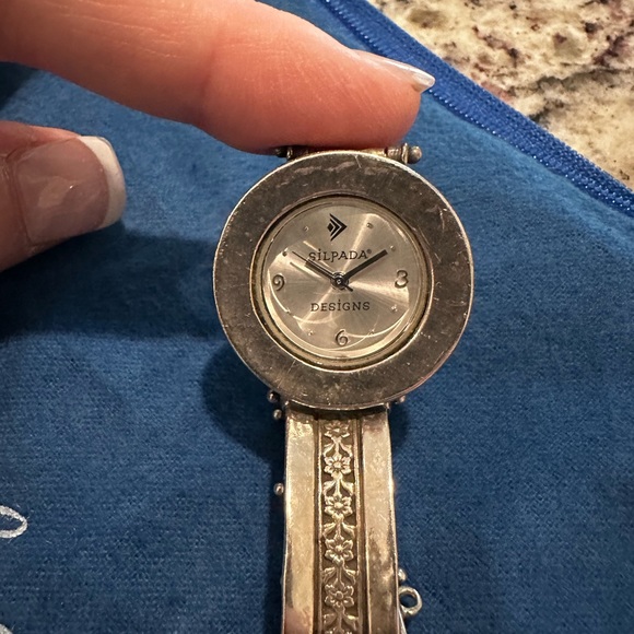 Silpada Sterling Silver watch - Picture 2 of 7